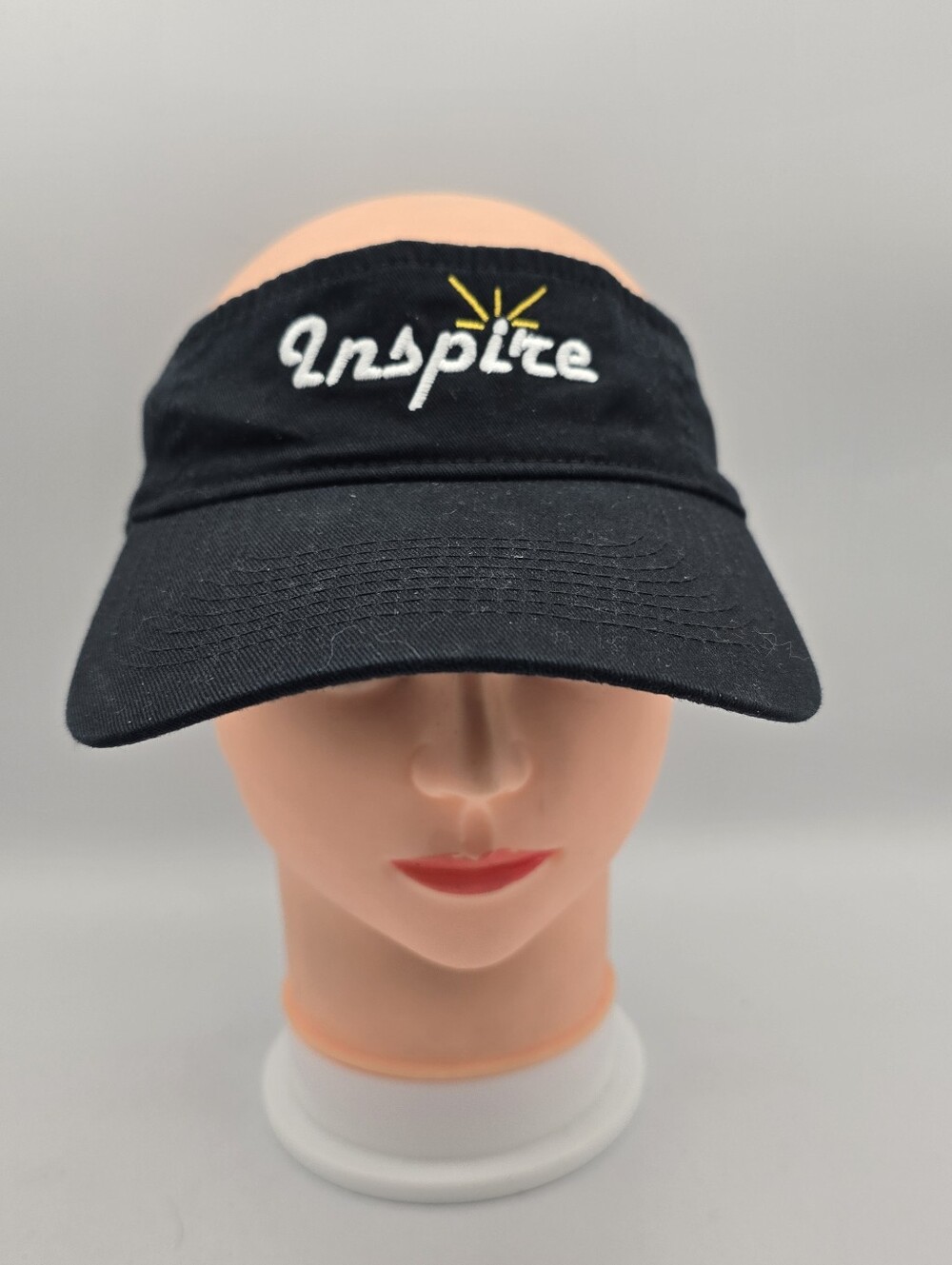 Port & Company Inspire Neighborhood Conference (Indiana) Black Adjustable Visor